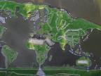 Za 25 rokov vytvoril mapu sveta o rozlohe 4050 m²