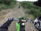 Enduro jazdec si trochu zalietal