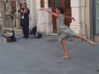 Spontánny tanec na ulici (Taliansko)
