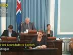 Medzičasom v islandskom parlamente (wtf)
