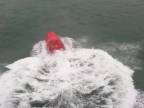 Test lifeboatu volnym padom
