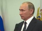 Vyhlásenie Putina pred kamerami francúzskeho kanálu TF1