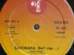 Lee Marrow ‎– Sayonara (Don't Stop...) (1985)