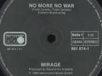 Mirage ‎– No More No War (1985)