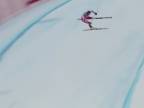 Hororový pád lyžiara Olivera Jenota (St. Moritz)