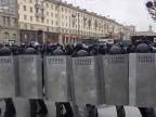 Zakázaná demonštrácia v Bielorusku