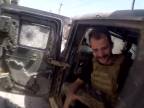 Snajper zničil novinárovi GoPro kameru (Irak)