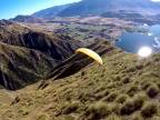 Šialený speed flying v údolí Wanaka (Nový Zéland)