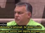 Viktor Orbán o Georgi Sorosovi a jeho plánu [cz titulky]