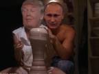 Putin a Trump modeluju dildo
