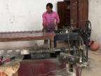 Linka na výrobu pletiva v Indii