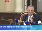Miloš Zeman a jeho samopal