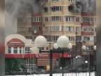Byt na 6. poschodí v plameňoch (Rusko)