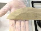 Výroba noža z dreva "lignum vitae"