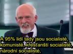 Janusz Korwin - Mikke proti socialistům v EP