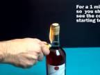 Ako otvoriť fľašu vína so zapaľovačom?