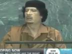Prejav Muammara al Kaddáfiho na VZ OSN 23.10.2009