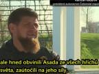 Čečenský prezident Kadyrov: Západ chce zničit Rusko!