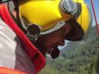 Zásah leteckých a horských záchranárov pri úraze