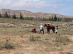 Orol dostal chuť na 8-ročné dievčatko (Kirgizsko)
