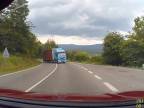 Šialený vodič kamiónu nad Novákmi (Slovensko)