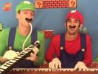 Super Mario Bros na fúkacej harmonike