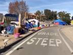 Bezdomovecké kempy v Kalifornii