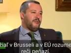 Matteo Salvini o EU a Evropě - ekonomika, imigrace ...