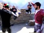 Rusi tancujú v pohorí Shahdagh