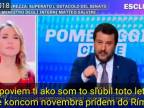 Matteo Salvini: Som hrdý na môj dekrét o bezpečnosti a emigrácii