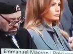 Král Maroca usne během nudné řeči Macrona (a reakce Trumpa)