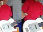 Brazílsky kutil si vyrobil elektrickú gitaru