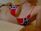 Dixie Confederate bikini