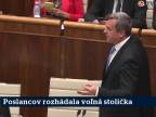 Potýčka Kapitána Danka a Igora Matoviča v parlamente
