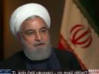 Íránský prezident Hassan Ruhání:USA a Izrael podporují terorismu