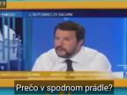 Keď už nevedia ako znemožniť Salviniho, tak vytiahnu plavky