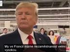 Donald Trump vs. francúzska novinárka