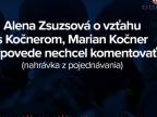 Zsuzsová a Kočner - zvuková nahrávka z pojednávania | 22.1.2020