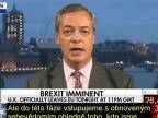 Nigel Farage - cítím optimismus, že si dokážeme vládnout sami