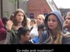 Dánsky nacionalistický politik verzus agresívni moslimovia