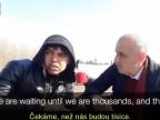 Rozhovory řecké TV s imigranty