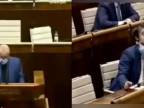 Mizík dostalv parlamente slovnú nakladačku od kolegov