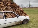 Preprava dreva na osobnom aute?