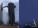 Prvý štart rakety Falcon 9 s ľudskou posádkou