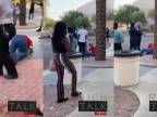 BLM - napadnutá dvojica v obchodnom centre v Arizone