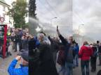 Protest proti vláde Igora Matoviča - zásah policajtov