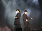 "Last 4 One" crew. Popping duo show. Russian tour 2008.