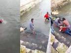Keď uvidel v rieke plávať telo, ani chvíľu neváhal (Portugalsko)