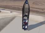 Animácia rakety Starship (SpaceX)