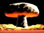 Výbuch atómovej bomby v 3D obraze